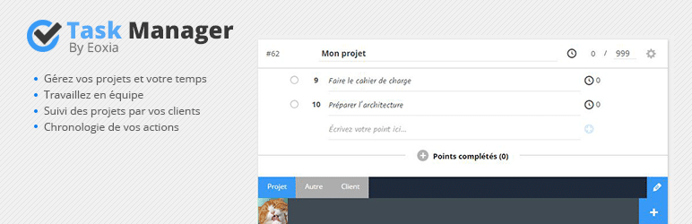 Un Plugin de gestion de tâches avec WordPress