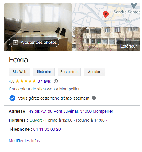 Eoxia agence de SEO local